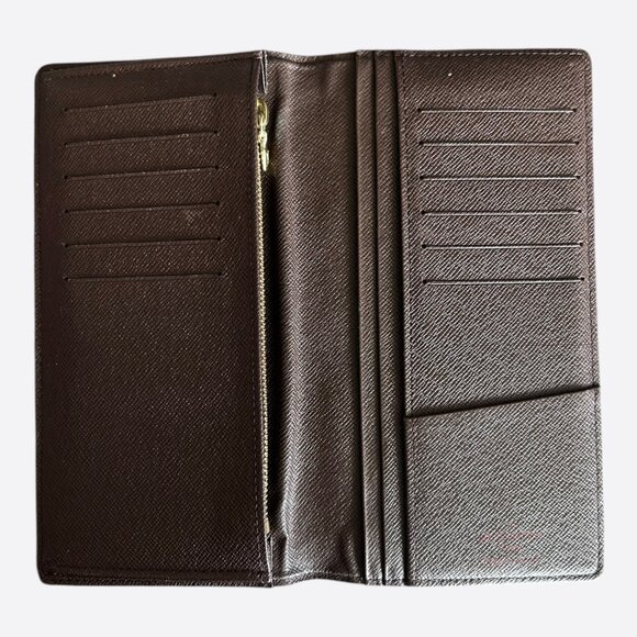 Louis Vuitton Brown Damier Brazza Wallet - Picture 3 of 4
